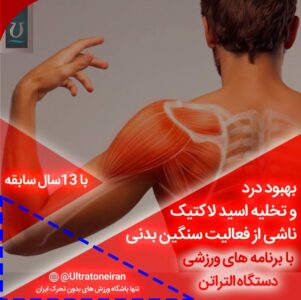 التراتن اولین باشگاه بدون تحرک ثبت شده ایران ,رفع درد عضلات دست
